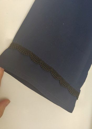 şifon abiye uzun tunik - Görsel 5