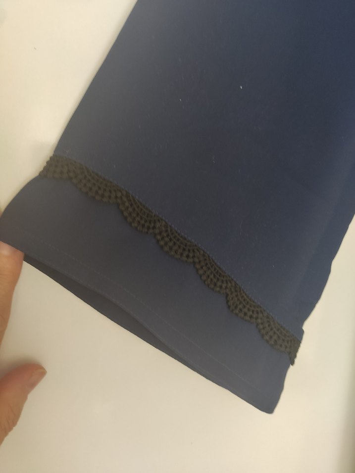 şifon abiye uzun tunik - Görsel 5