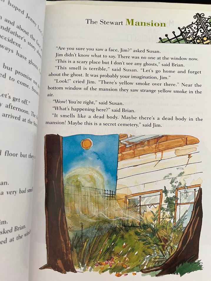 Green Apple - Mystery in San Francisco Kitabı - Görsel 2