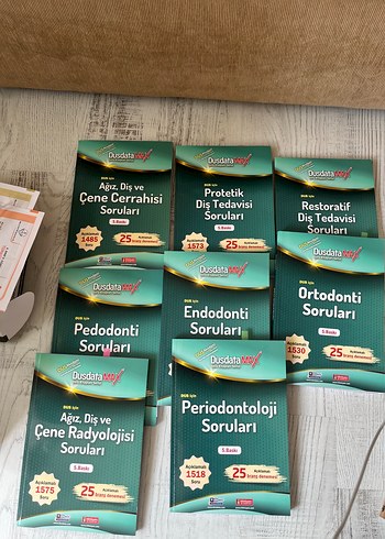 Dusdata Diş Tedavisi Soru Kitapları Seti