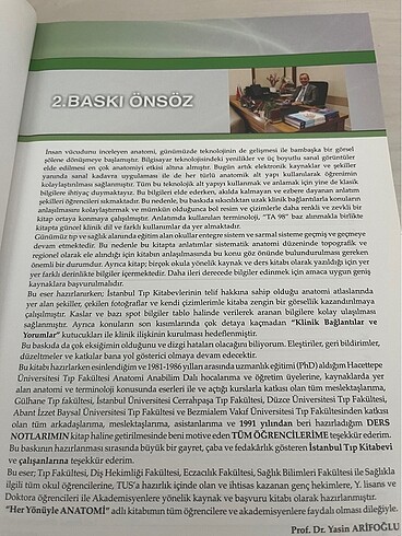 yasin arifoğlu anatomi
