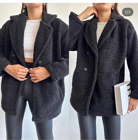 Peluş mont