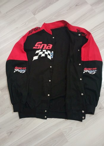 Snap-on Baskılı Düğmeli mont - Görsel 2