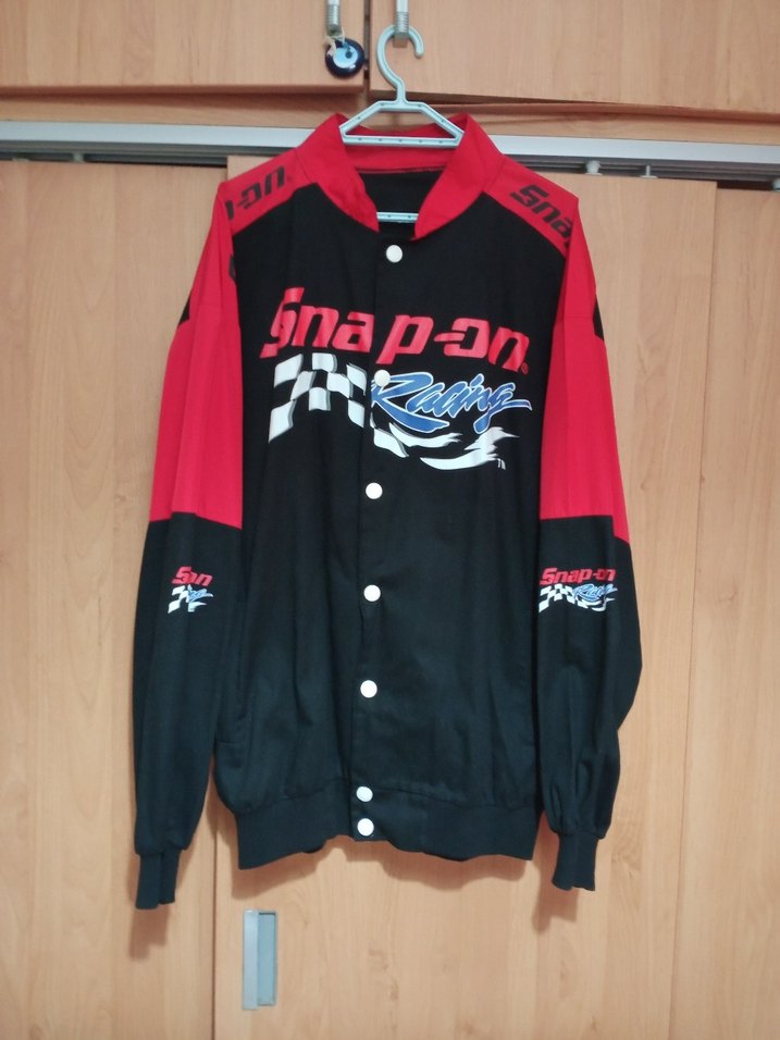 Snap-on Baskılı Düğmeli mont - Görsel 3