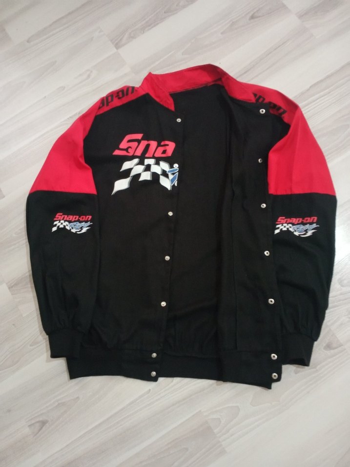 Snap-on Baskılı Düğmeli mont - Görsel 2