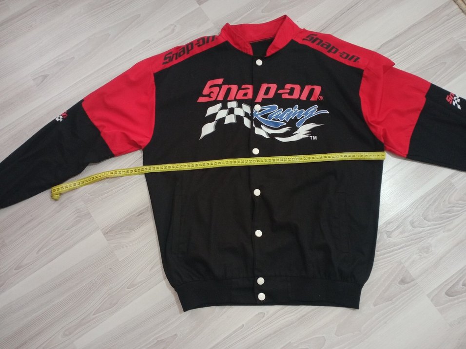 Snap-on Baskılı Düğmeli mont - Görsel 5