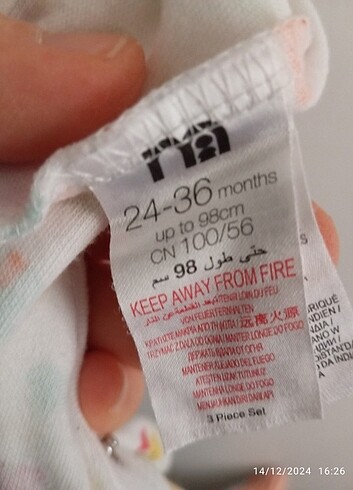 24-36 Ay Beden çeşitli Renk Çocuk Tulumu