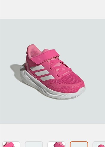 Adidas 27 numara pembe spor ayakkabı