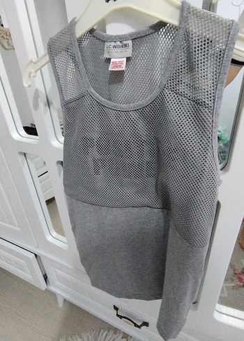 Gri Çocuk Atlet - Görsel 2