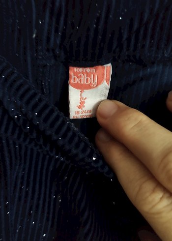 Lacivert abiye çocuk tulum simli 18.24 aylik - Görsel 2