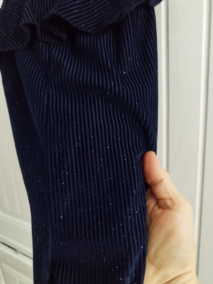 Lacivert abiye çocuk tulum simli 18.24 aylik - Görsel 3