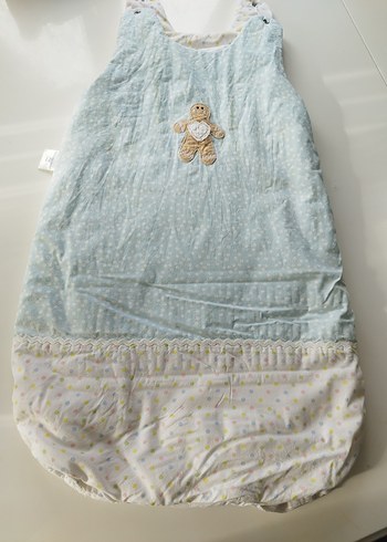 Nakışlı Mavi Bebek Uyku Tulumu 6.7 ay - Görsel 2