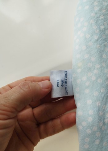 Nakışlı Mavi Bebek Uyku Tulumu 6.7 ay - Görsel 4