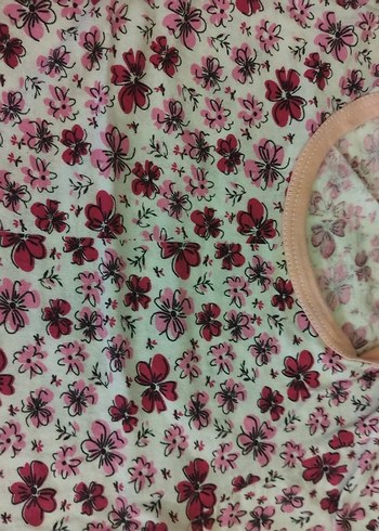 iki tane 50 Çiçek Desenli Renkli Kız Çocuk Atlet - Görsel 3