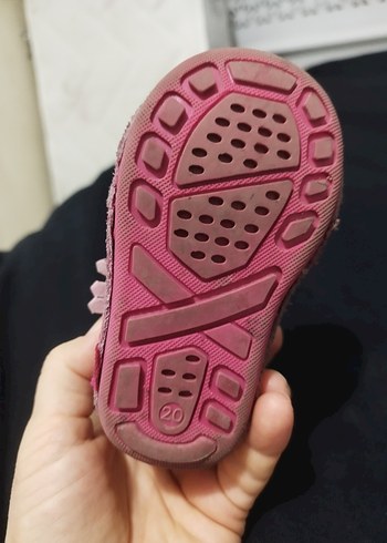 Pembe Süet Fırfırlı Bohem Kız Bebek İlk Adım Ayakkabısı - Görsel 7