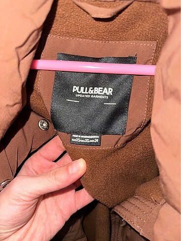 xs Beden Pull and Bear Şişme Mont