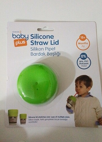 Baby plus silikon pipt Bardak Başlığı