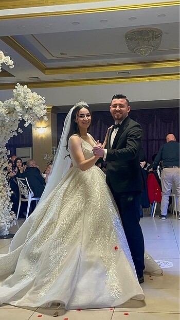 38 Beden Prenses model gelinlik