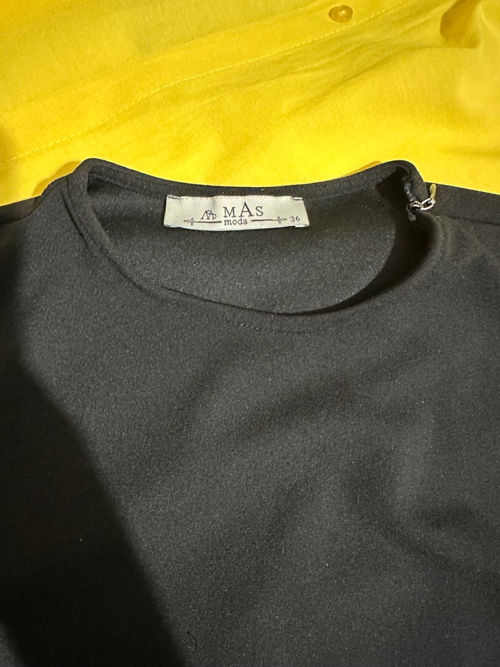 Siyah Kemerli tunik - Görsel 3