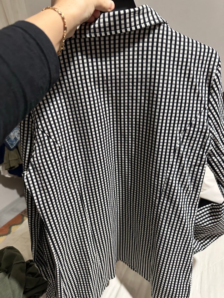 Kareli ceket - Görsel 3