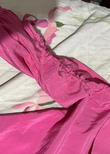 Pembe Düğmeli Kadın Gömlek - Görsel 3