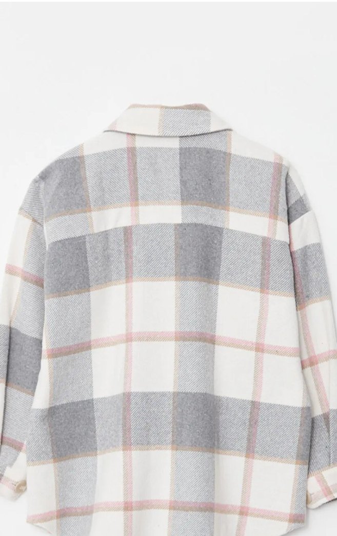 LCW Kareli Kadın Gömlek - Görsel 4