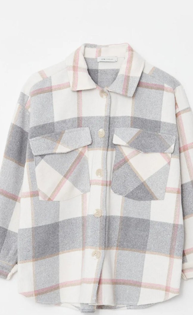 LCW Kareli Kadın Gömlek - Görsel 3