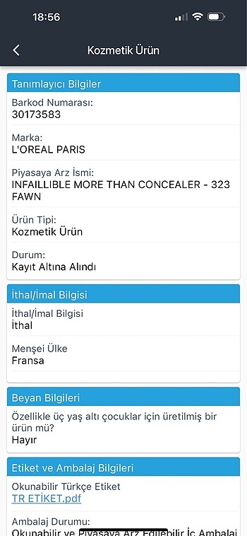 Beden Renk L?oreal Paris İnfaillable Kapatıcı