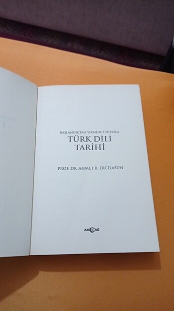 Beden Renk Türk Dili Tarihi- Prof. Dr. Ahmet B. Ercilasun