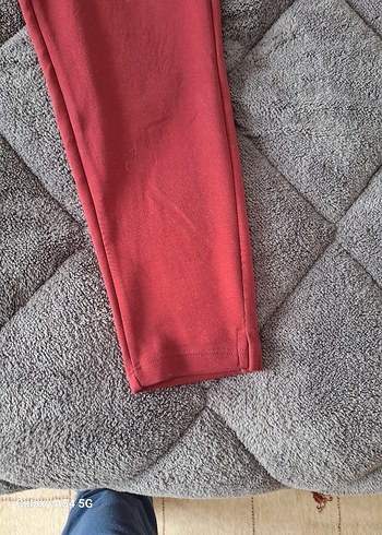 Oysho Kadın Kırmızı Rahat Kesim Eşofman Altı - Görsel 3