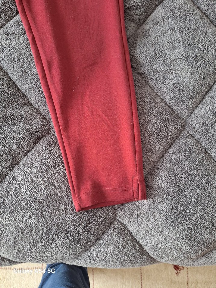 Oysho Kadın Kırmızı Rahat Kesim Eşofman Altı - Görsel 3