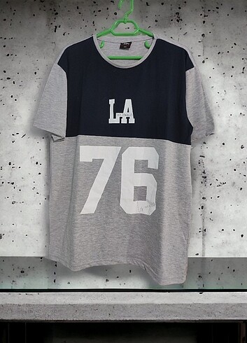 LA 76 Printed Oversize T-Shirt 