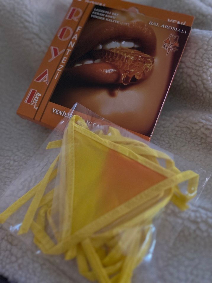 Bal Aromalı Yenilebilir İç Çamaşır Takımı - Görsel 2