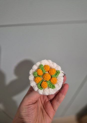 Örgü Mandalina Buket Anahtarlık - Görsel 2