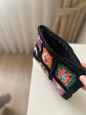 Motif clutch çanta