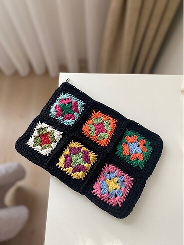 Mango Motif clutch çanta