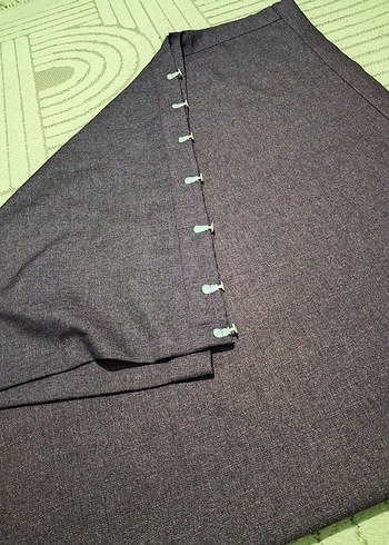 fon perde  1 adet var  97 en 180 boy. mor renk - Görsel 2