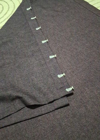 fon perde  1 adet var  97 en 180 boy. mor renk - Görsel 3