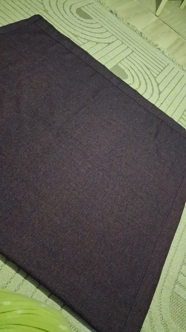 fon perde  1 adet var  97 en 180 boy. mor renk - Görsel 5