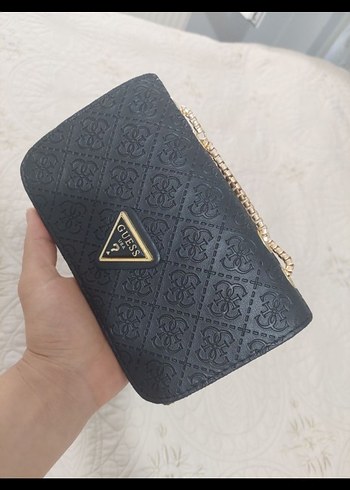 Guess Siyah Baskılı Kadın Çanta - Görsel 7