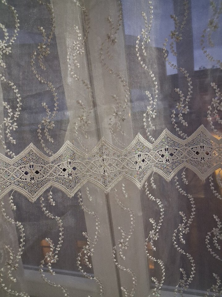 İşlemeli Beyaz Perde - Görsel 4