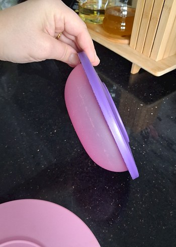 Renkli Pastel Plastik Saklama Kapları - Görsel 4