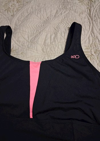 Siyah  Kadın Spor Mayo - Görsel 2