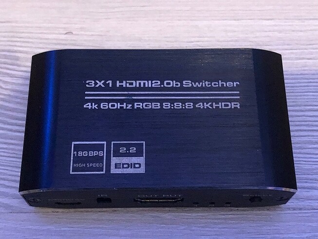 HDMI Swich Hdmı 2.0 4K 60Hz / Hdmı çoklayıcı