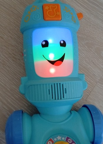 Renkli Eğitim Robot Oyuncak Süpürge