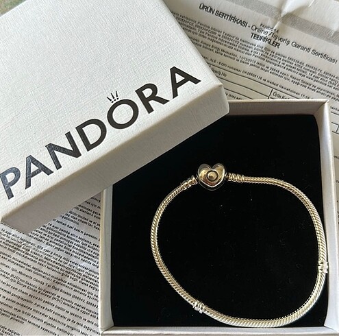 Pandora PANDORA KALPLİ BİLEKLİK GÜMÜŞ