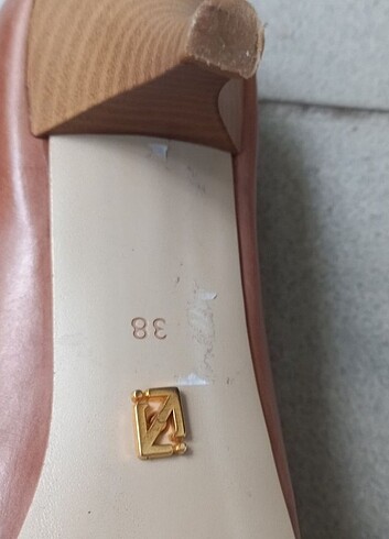 38 Beden İnci Topuklu Ayakkabı