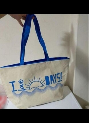  Beden turkuaz Renk Plaj çantası 2 adet