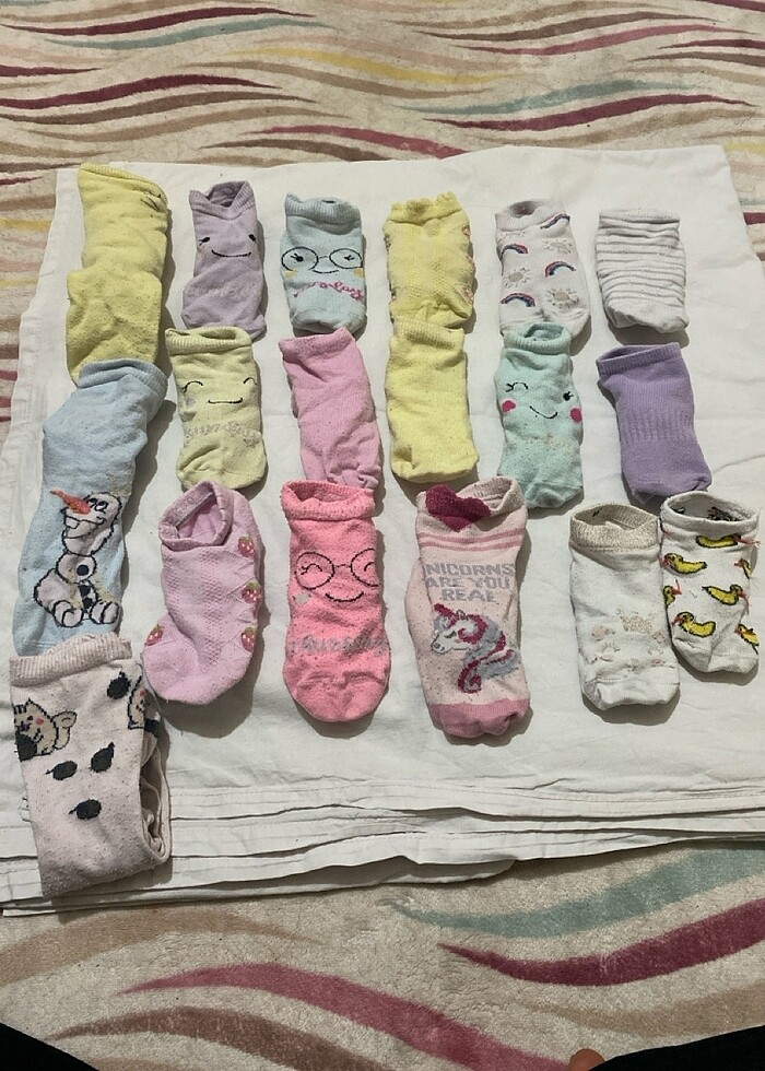 Kız çocuk çorap - Görsel 2