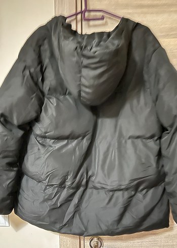 Siyah Midi Kadın Kışlık Mont - Görsel 2